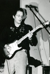 Doug at Geno's in 1985. Jeff Stanton photo.