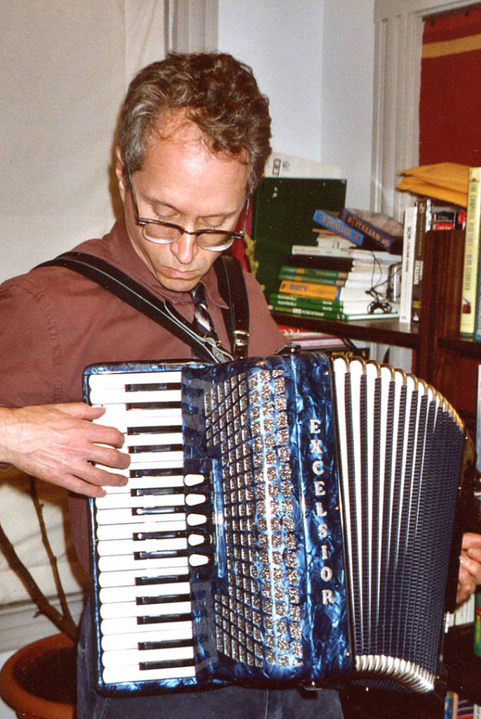 The Excelsior, bought at Accordion-O-Rama in New York City in November 2002. Photo by Gretchen Schaefer/Hubley Archives.
