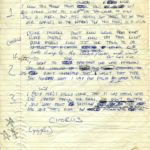 A working text for "Dumb Models." Hubley Archives.